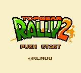 Top Gear Rally 2 Title Screen